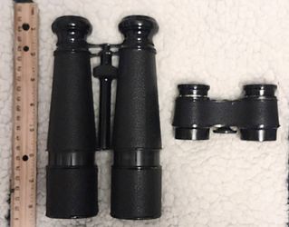 Pair Of World War I Vintage WW1 Binoculars Paris Excellent Condition Collectible