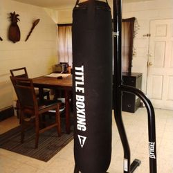 The Title Punching Bag With Stand 