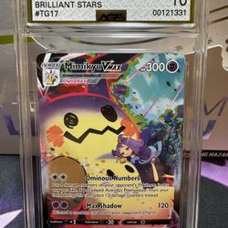 Pokemon TCG Mimikyu VMAX | Brilliant Stars TG17/TG30 | AGS Graded GEM-MT 10 GOLD for Sale in Boca Raton, FL - OfferUp Pokemon TCG Mimikyu VMAX | Brilliant Stars TG17/TG30 | AGS Graded GEM-MT 10 GOLD for Sale in Boca Raton, FL - OfferUp