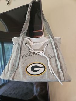 Green Bay Packer hoodie sweatshirt  purse