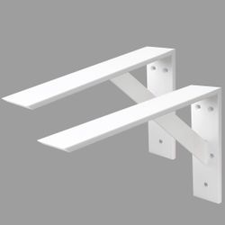 Countertop Support Bracket 14 Inch Heavy Duty Shelf Bracket 2 Pack X(220)