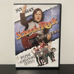 School Of Rock DVD Special Collectors Edition Movie Jack Black Comedy 2003