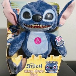 Disney Lilo & Stitch Many Moods of Stitch Feature Plush