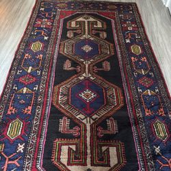 Authentic Handmade Wool Iranian Rug