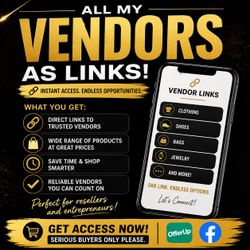 High Demand Vendor Links – Start Reselling Today