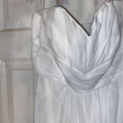 $25 David Bridal Studio Wedding Dress 
