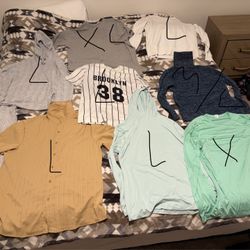 Men’s Clothes Tops Dickies T Shirts Dress Shirts Crew Necks Need Gone Make Offer Most L/XL