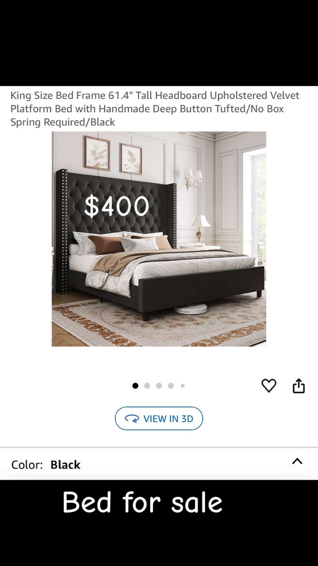 King Size Bed Frame