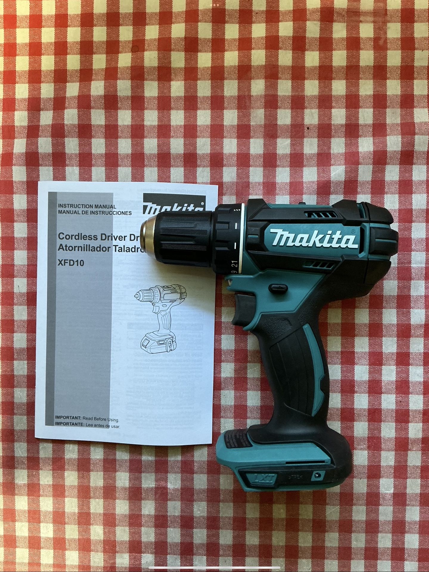 Makita. 18V LXT Lithium Ion Cordless 1/2” Drill Driver (Tool Only).