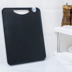 Multi-Purposed Black/Gray Cutting Board