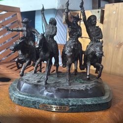 Fredrick Remington Bronze Sculpture  