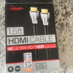 1.5 ft HDMI cable 