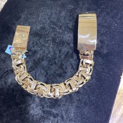 10k Gold Chino Link Bracelet 
