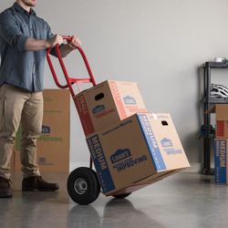 Milwaukee 800-lb Capacity 2-Wheel Red Steel Heavy Duty Hand Truck