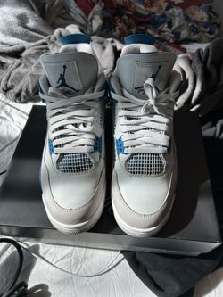 Military Blue Jordan 4 Size 11 Men