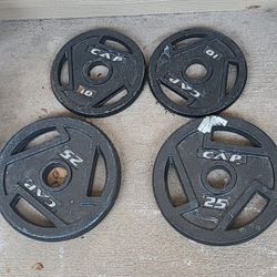 Curl Bar With Plates