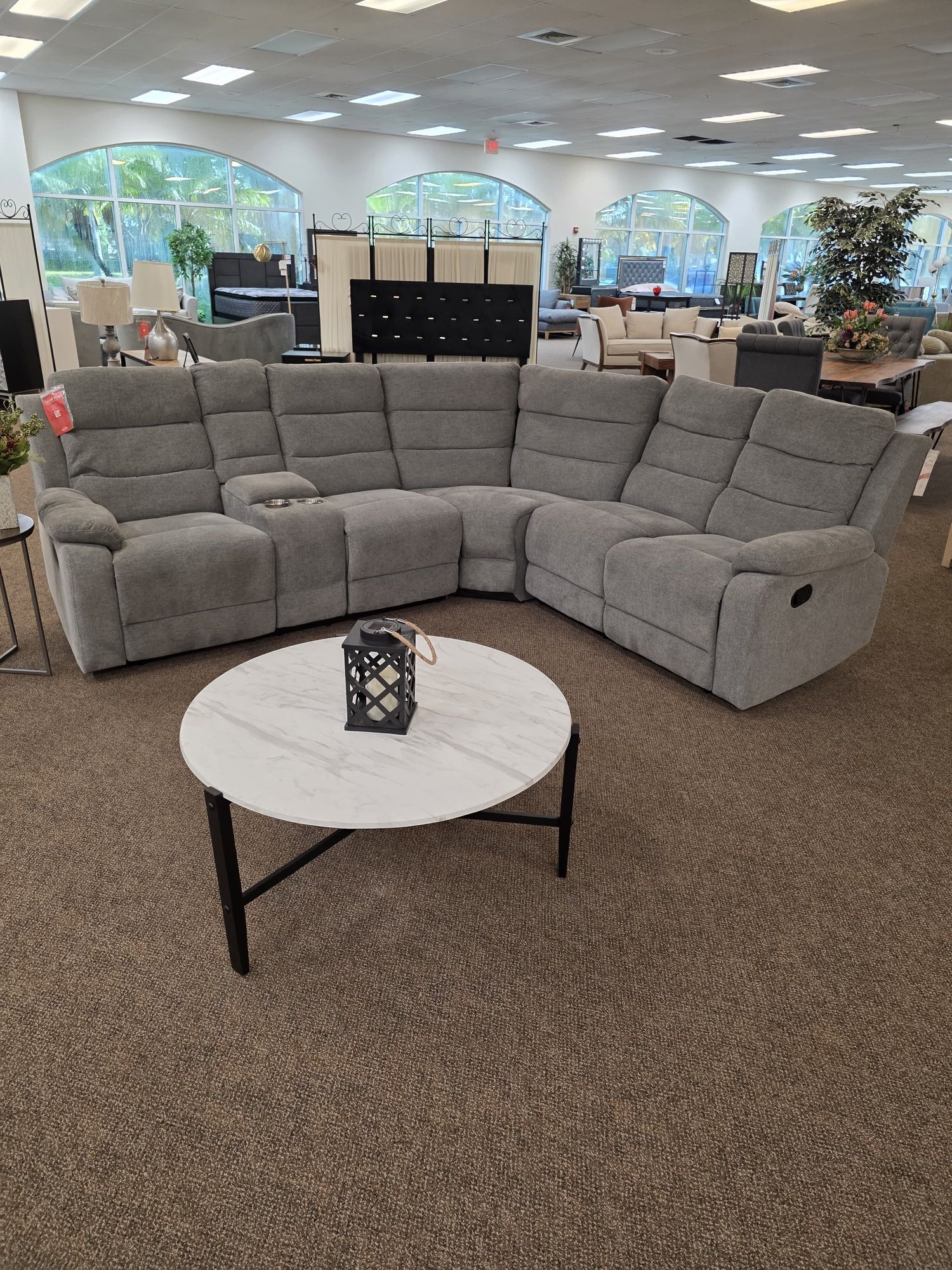 ✨RECLINING FABRIC SECTIONAL