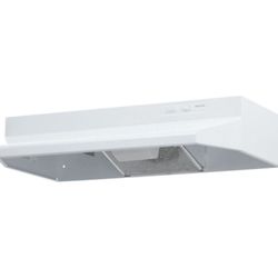 NEW Broan-NuTone 40000 Series 30” Under Cabinet Range Hood with Light – White