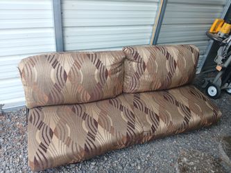 FREE!  Travel trailer couch/hide-a-bed