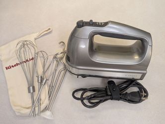 Kitchen aid 9 speed hand mixer