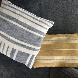 2 decorative pillows ( $20 for both)