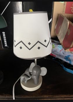 Elephant Baby Lamp