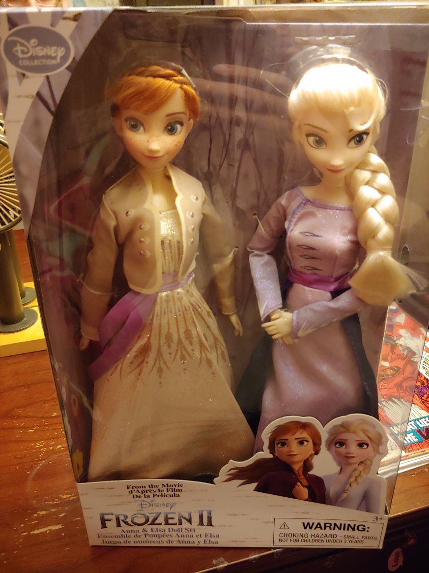 Disney Frozen 2 Anna & Elsa Doll Set