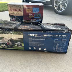 BRAND NEW NEVER OPENED Truck Tent And Truck Bed Air Mattress 
