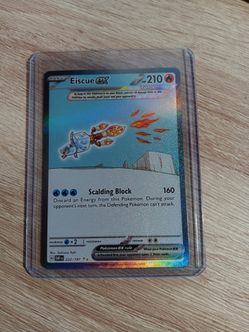 Eiscue ex Pokémon Card 222/197 OBF Holo Rare