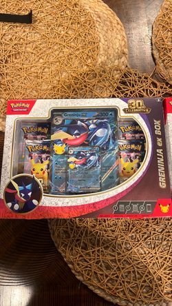 Pokemon TCG Greninja ex Box 30th Celebration