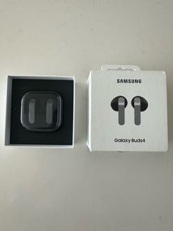 Samsung - Galaxy Buds4 Wireless Earbud Headphones (Black)Open Box