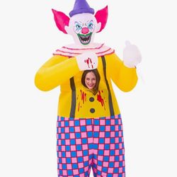 Inflatable Adult Clown Halloween Costume 