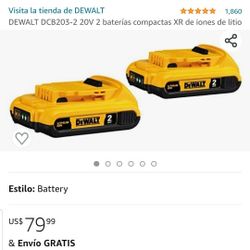 Dewalt 20v MAX 2 Ah