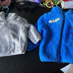 New Infants And Toddlers Fleece And Rain Jackets … Read Description