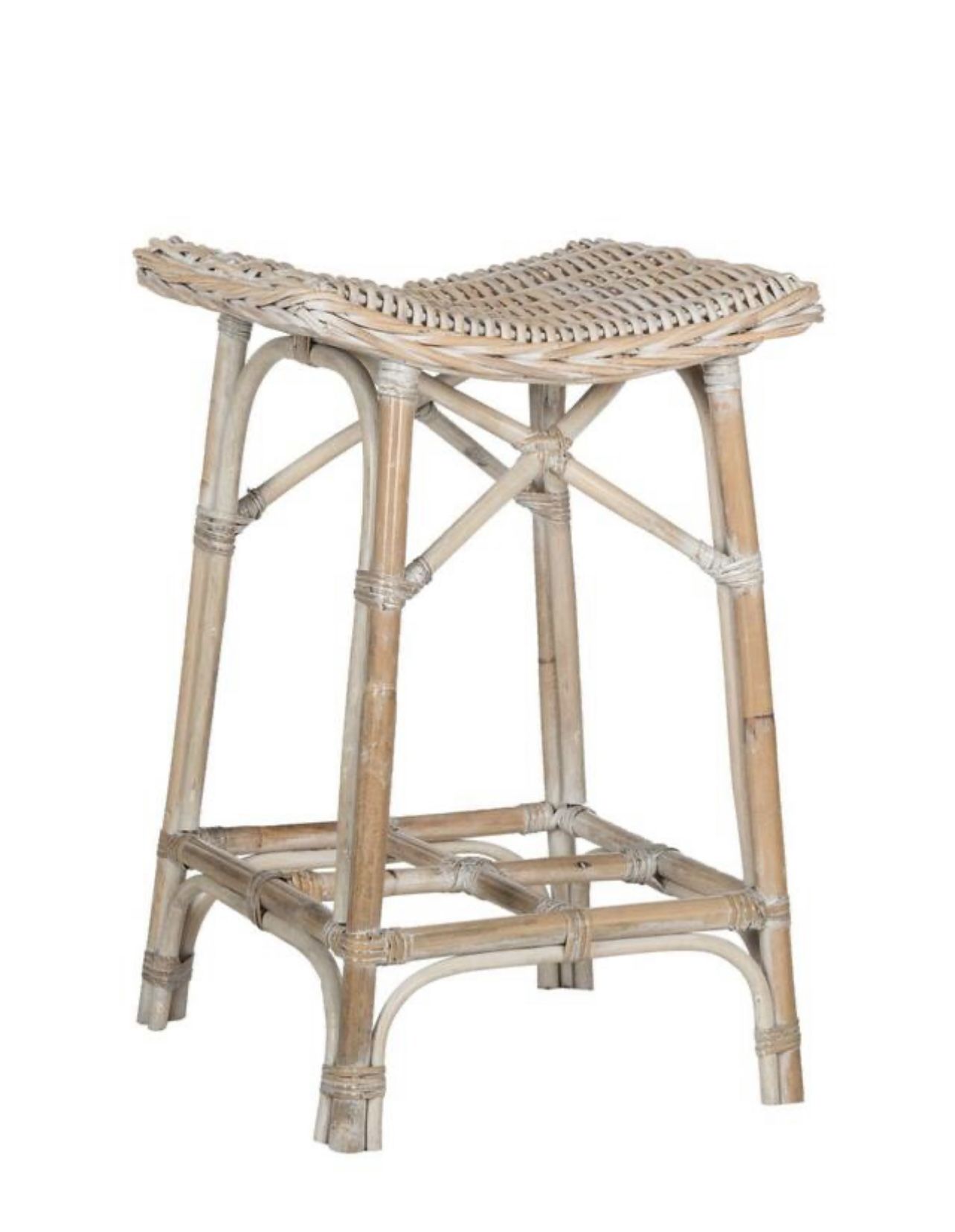 SAFAVIEH Rayna 27.6 in. Natural Washed Bar Stool