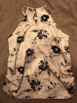 Flowered blouse