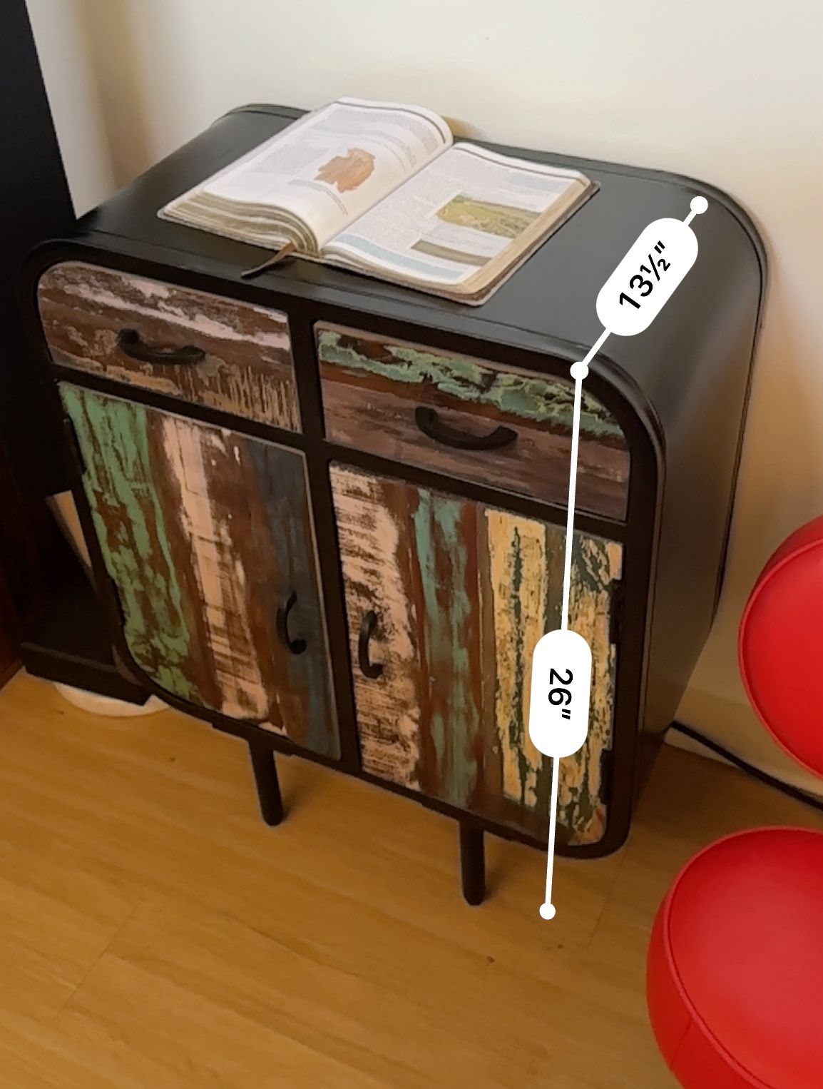 Retro End Tables - repurposed wood