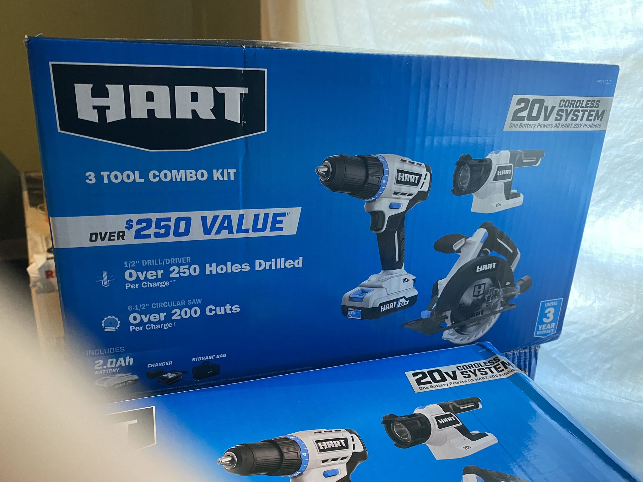HART 3 Tool Combo Kit