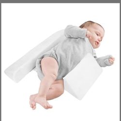 Newborn Baby Safe Side Sleeper Wedge Adjustable Soft And Breathable Pillow