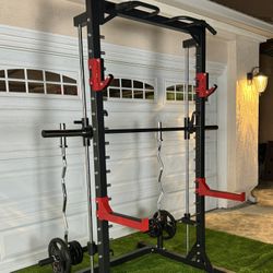 New Smith Machine , Squat Rack , Power Cage , Half Rack , Bench Press Machine For Your Weights 
