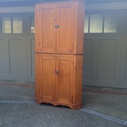 Antique Corner Cabinet