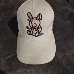 White Lucky Charm Hat