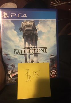Star Wars Battlefront PS4