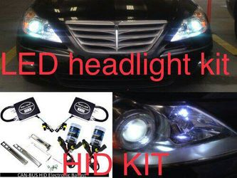 Hid conversion kit and led headlight bulbs lights - ford f150 f250 mustang caprice expedition excursion chevy gmc