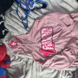 Pink Good Favor Zip up 