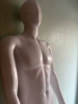 Male Full Body Mannequin – White (No Stand)