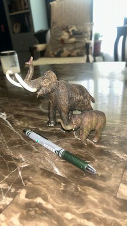 Woolly Mammoth Figurines