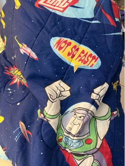 Vintage buzz lightyear bedding comforter Disney Pixar