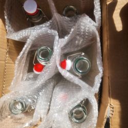 Giara Clear Glass Bottles