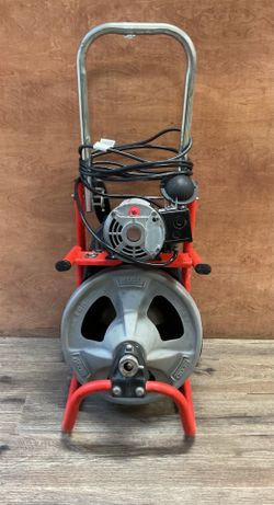 Rigid tools Industrial K-400 Drain Cleaning Snake Auger Machine